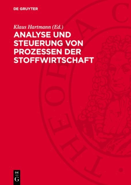 Klaus Hartmann - Analyse und Steuerung von Prozessen der Stoffwirtschaft, E-bok