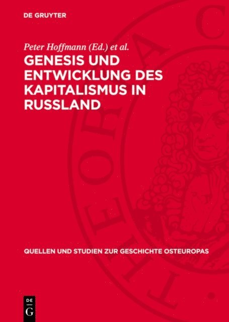 Heinz Lemke, Peter Hoffmann - Genesis und Entwicklung des Kapitalismus in Russland, E-bok