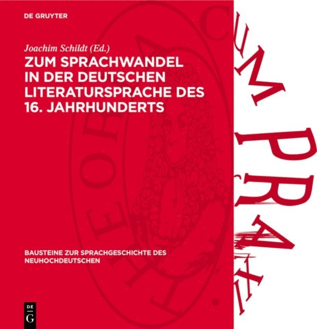 Joachim Schildt - Zum Sprachwandel in der deutschen Literatursprache des 16. Jahrhunderts, E-bok