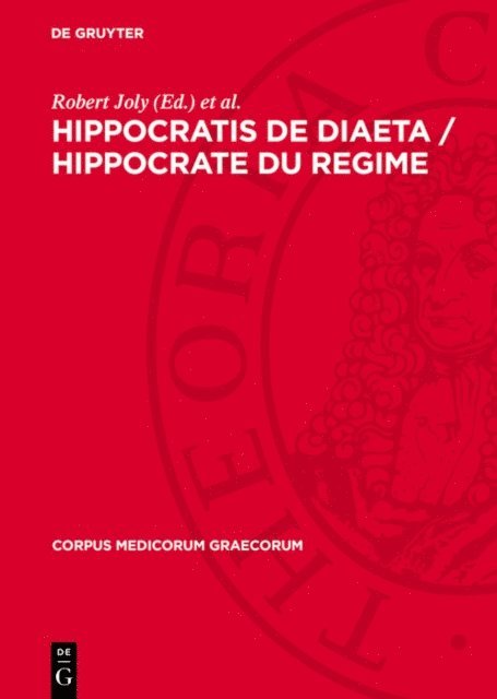 Simon Byl, Robert Joly - Hippocratis De Diaeta / Hippocrate Du regime, E-bok