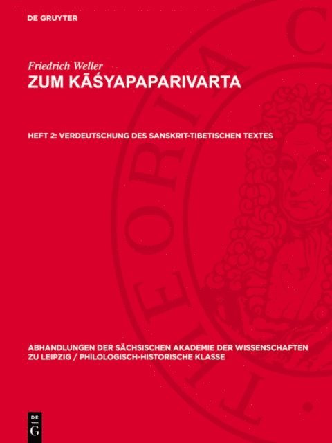 Friedrich Weller - Verdeutschung des sanskrit-tibetischen Textes, E-bok