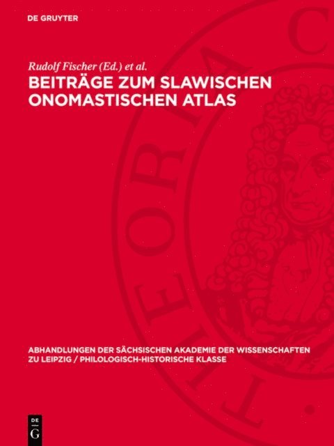 Ernst Eichler, Rudolf Fischer - Beiträge zum slawischen onomastischen Atlas, E-bok