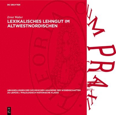 Lexikalisches Lehngut Im Altwestnordischen