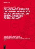 Demokratie, Freiheit und Menschenrechte in der entwickelten sozialistischen Gesellschaft