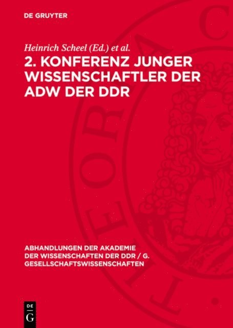 Werner Hartkopf, Heinrich Scheel - 2. Konferenz junger Wissenschaftler der AdW der DDR, E-bok