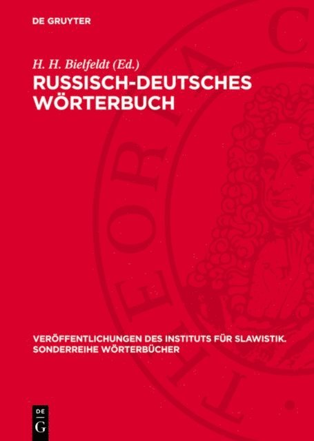 H. H. Bielfeldt - Russisch-deutsches Wörterbuch, E-bok