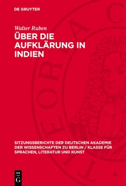 Walter Ruben - Über die Aufklärung in Indien, E-bok