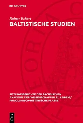 Rainer Eckert - Baltistische Studien, Inbunden. Tillgänglighet: Lägg i varukorg