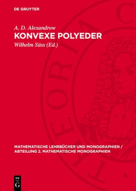 A. D. Alexandrow, Wilhelm Suss - Konvexe Polyeder, E-bok