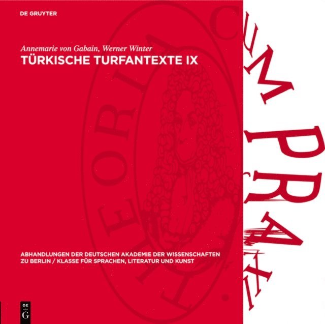 Werner Winter, Annemarie von Gabain - Türkische Turfantexte IX, E-bok