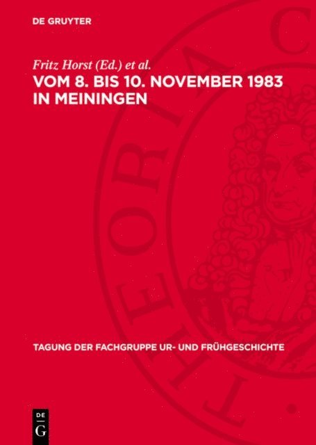 Friedrich Schlette, Fritz Horst - vom 8. bis 10. November 1983 in Meiningen, E-bok