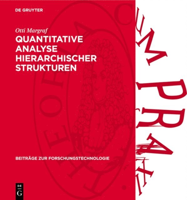 Otti Margraf - Quantitative Analyse hierarchischer Strukturen, E-bok