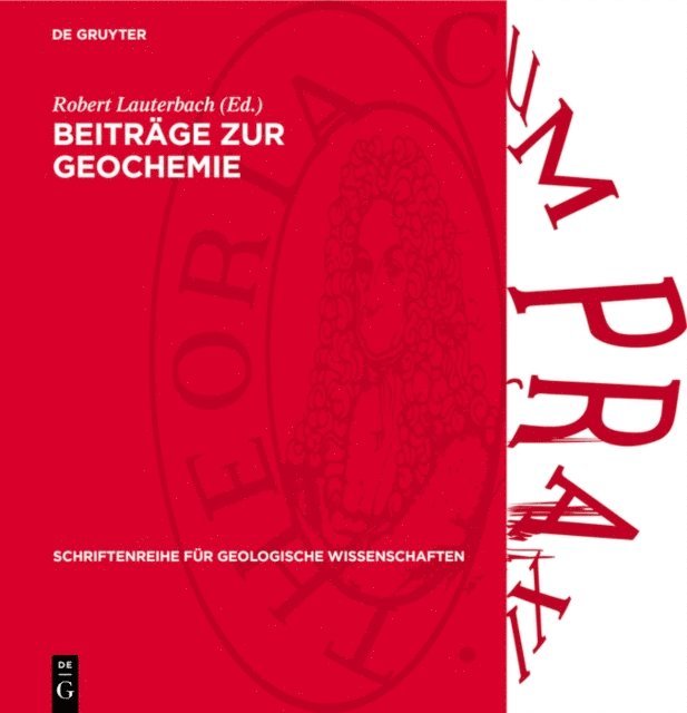 Robert Lauterbach - Beiträge zur Geochemie, E-bok