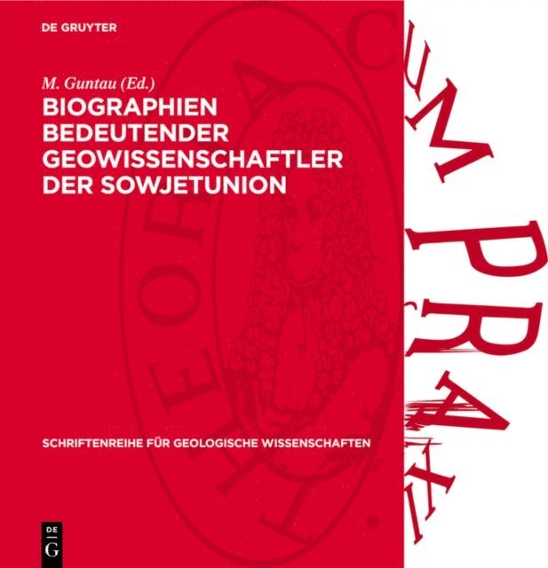 M. Guntau - Biographien bedeutender Geowissenschaftler der Sowjetunion, E-bok