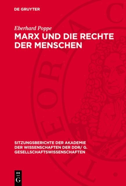 Eberhard Poppe - Marx und die Rechte der Menschen, E-bok