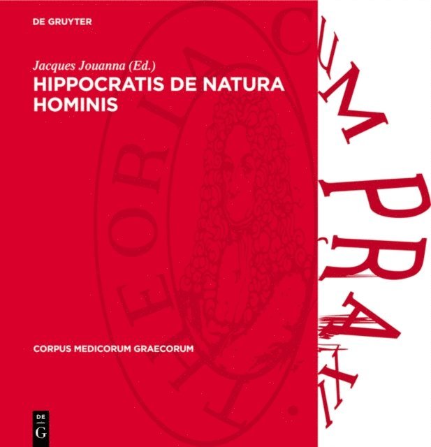Jacques Jouanna - Hippocratis De Natura Hominis, E-bok