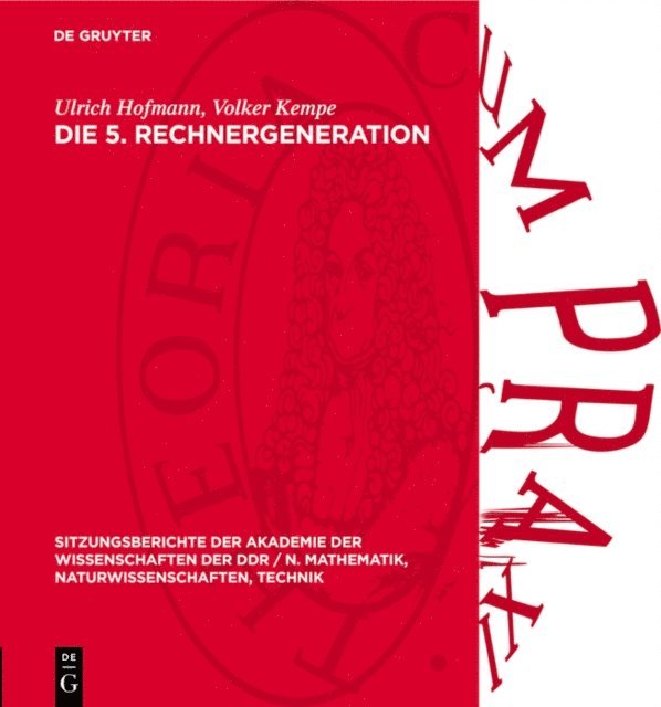 Volker Kempe, Ulrich Hofmann - Die 5. Rechnergeneration, E-bok