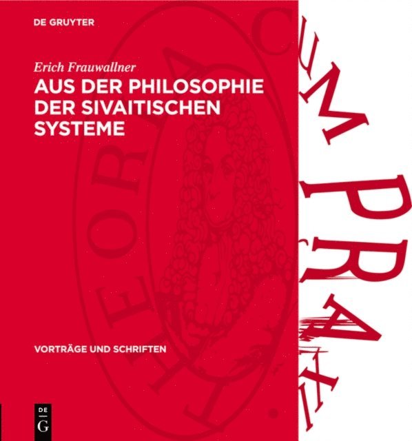 Erich Frauwallner - Aus der Philosophie der sivaitischen Systeme, E-bok