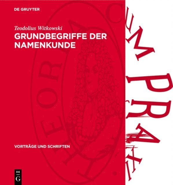 Teodolius Witkowski - Grundbegriffe der Namenkunde, E-bok