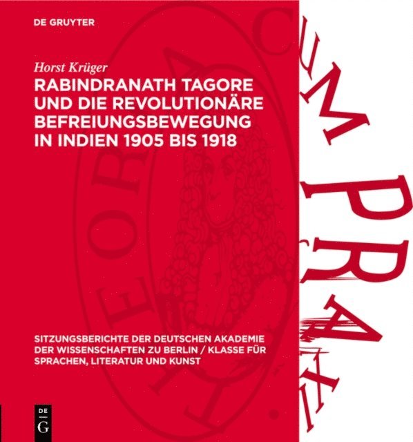 Horst Kruger - Rabindranath Tagore und die revolutionäre Befreiungsbewegung in Indien 1905 bis 1918, E-bok