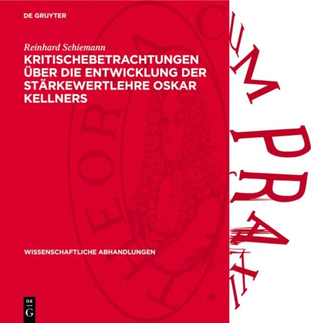 Reinhard Schiemann - Kritischebetrachtungen über die Entwicklung der Stärkewertlehre Oskar Kellners, E-bok
