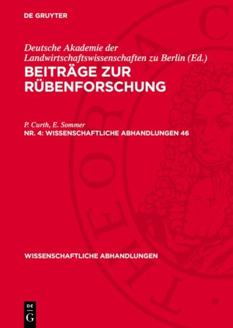 O. Heinisch - Beiträge zur Rübenforschung. Nr. 4, E-bok