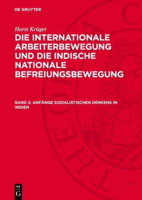Horst Kruger - Anfänge sozialistischen Denkens in Indien, E-bok