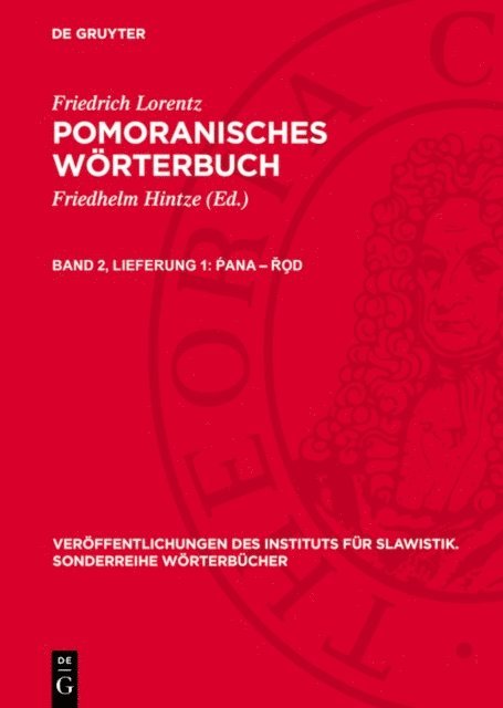 Friedrich Lorentz, Friedhelm Hintze - Ṕana – řo̧d, E-bok