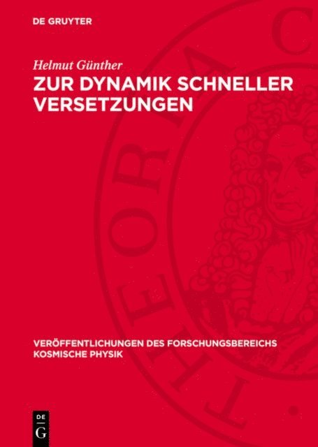 Helmut Gunther - Zur Dynamik schneller Versetzungen, E-bok