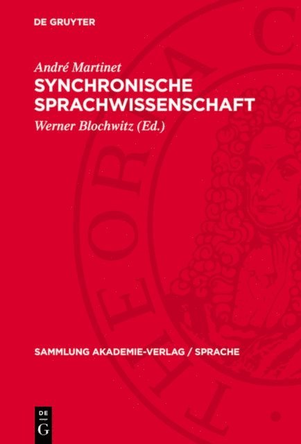 Andre Martinet, Werner Blochwitz - Synchronische Sprachwissenschaft, E-bok