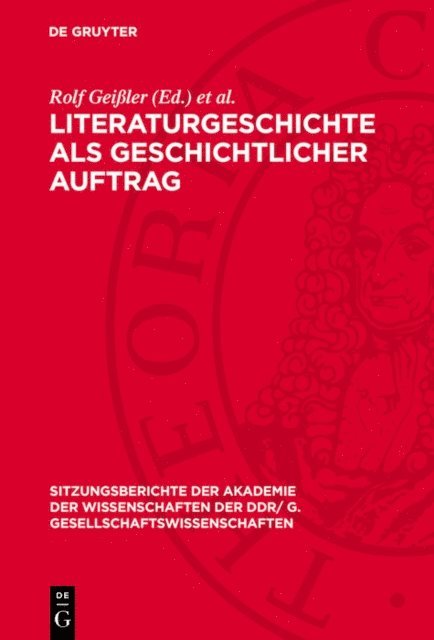 Joachim-Jurgen Slomka, Rolf Geiler - Literaturgeschichte als geschichtlicher Auftrag, E-bok