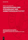 Grundfragen Der Steigerung Der Arbeitsproduktivität: Grundfragen Der Steigerung Der Arbeitsproduktivität Bei Der Gestaltung Der Entwickelten Sozialist