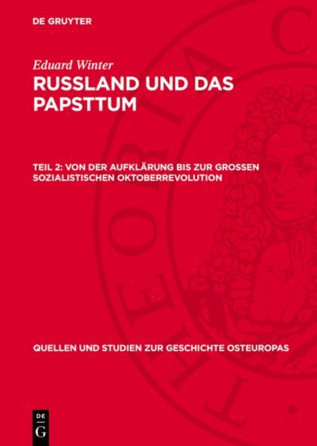 Eduard Winter - Von der Aufklärung bis zur Grossen Sozialistischen Oktoberrevolution, E-bok