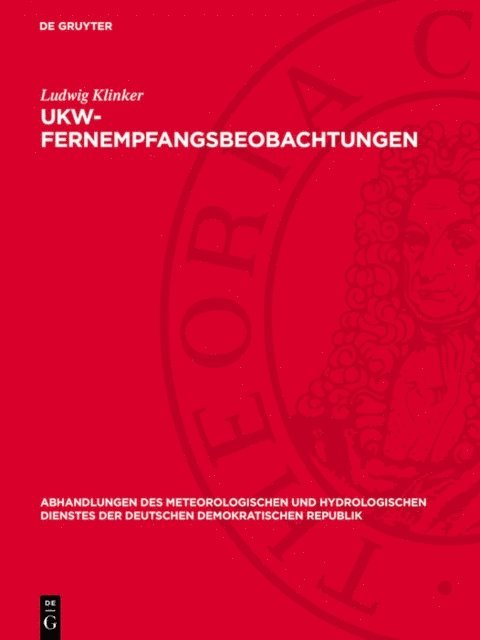 Ludwig Klinker - UKW-Fernempfangsbeobachtungen, E-bok