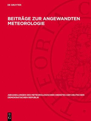 A. Mäde - Beiträge Zur Angewandten Meteorologie, Inbunden
