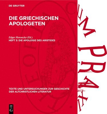Edgar Hennecke - Die Apologie des Aristides, Inbunden