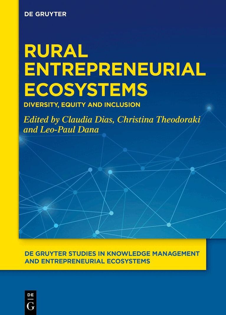 Claudia Dias, Christina Theodoraki, Léo-Paul Dana - Rural Entrepreneurial Ecosystems, Inbunden. Tillgänglighet: Kommande