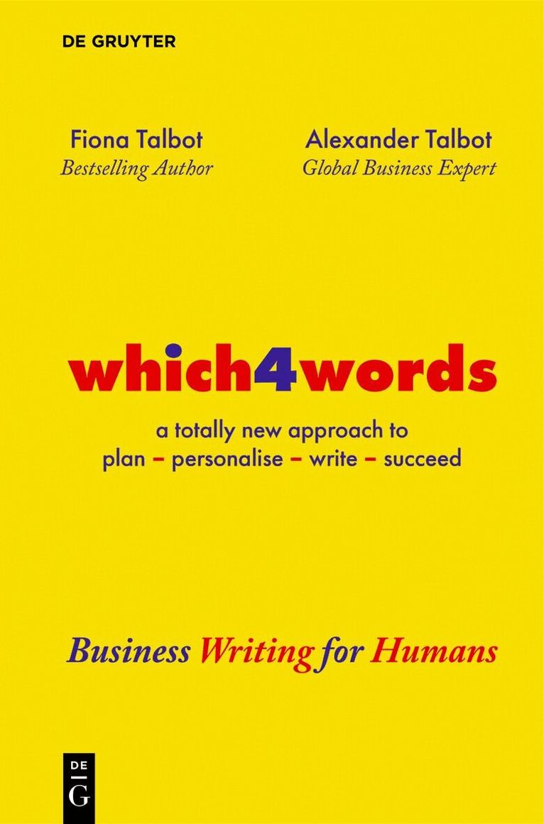 Fiona Talbot, Alexander Talbot - Business Writing for Humans, Häftad