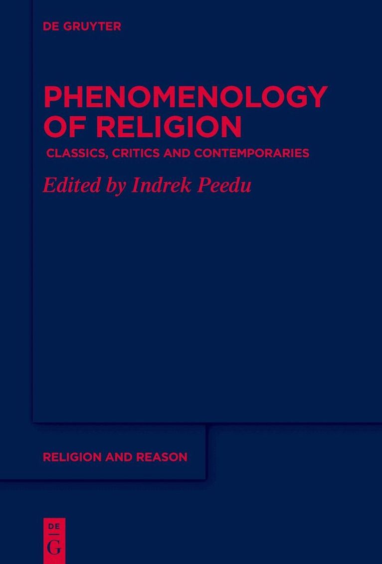 Indrek Peedu - Phenomenology of Religion, Inbunden. Tillgänglighet: Kommande