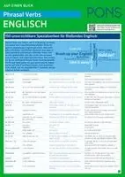 Sheila Mcbride - PONS Phrasal Verbs auf einen Blick Englisch, Häftad. Tillgänglighet: Lägg i varukorg