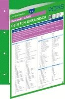 PONS Basiswortschatz auf einen Blick Deutsch-Ukrainisch, Häftad