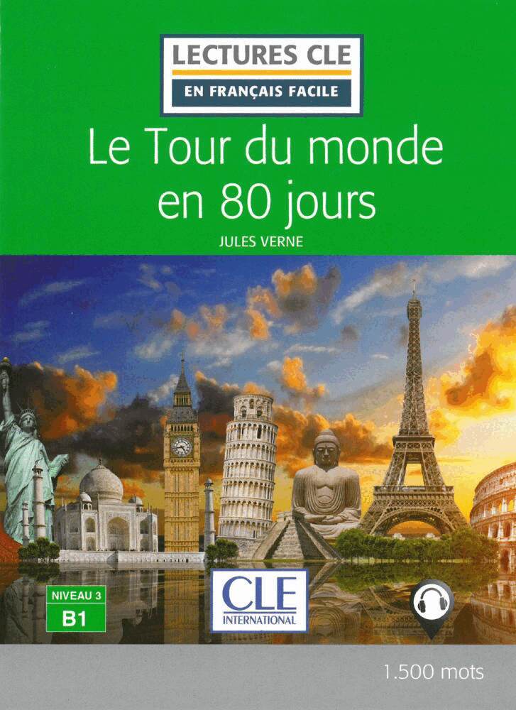 Jules Verne - Le Tour du monde en 80 jours, Häftad