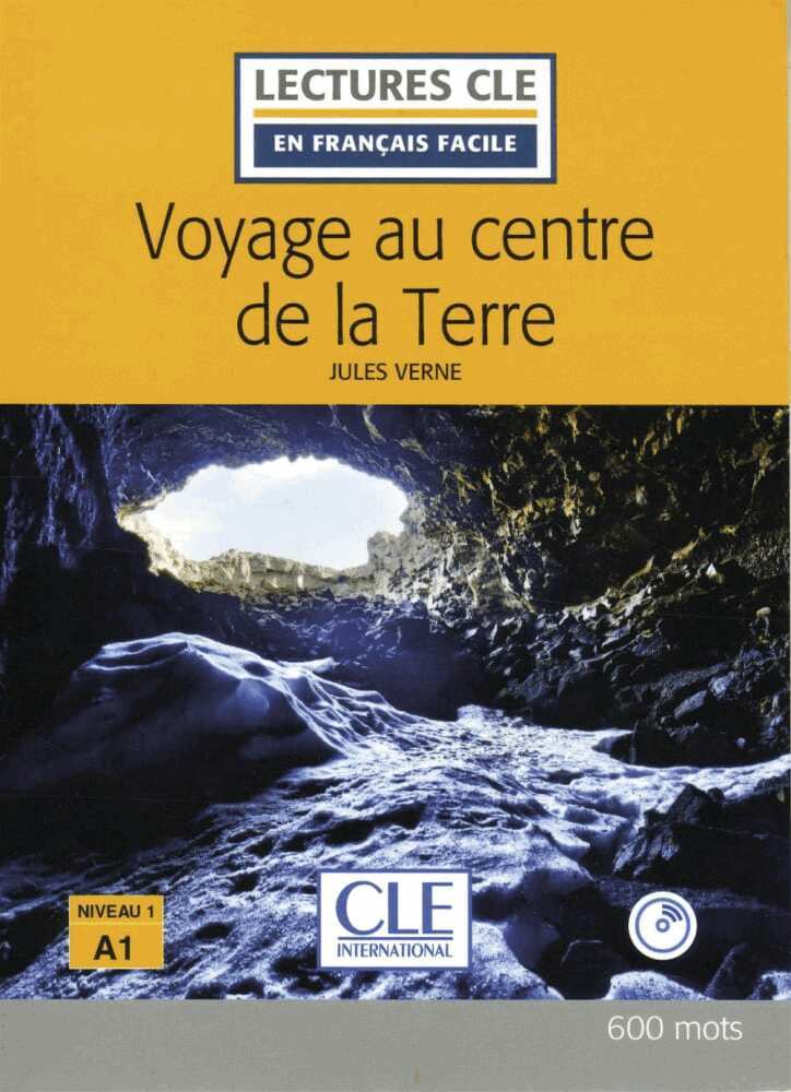 Jules Verne - Voyage au centre de la Terre. Lektüre + Audio-Online, Häftad