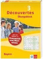 Découvertes 3 Bayern (ab 2017) Übungsblock zum Schulbuch, 3. Lernjahr, Häftad