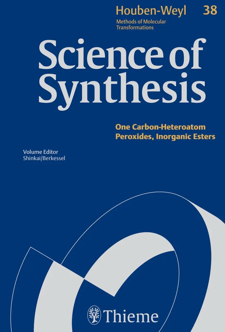 Albrecht Berkessel - Science of Synthesis: Houben-Weyl Methods of Molecular Transformations Vol. 38, Inbunden. Tillgänglighet: Tillfälligt slut