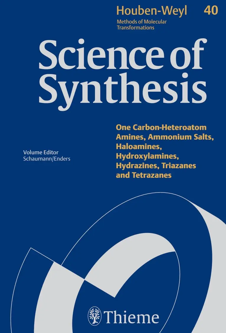 Dieter Enders, Ernst Schaumann - 40aScience of Synthesis: Houben-Weyl Methods of Molecular Transformations Vol. 40a, Inbunden. Tillgänglighet: Tillfälligt slut