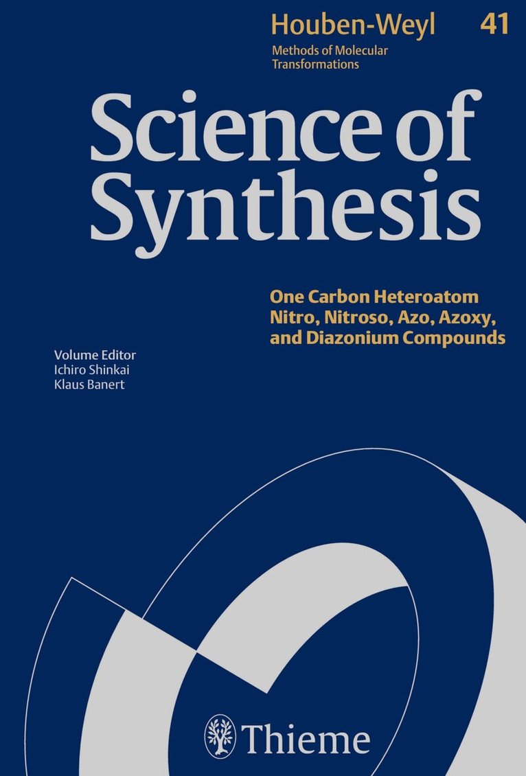 Klaus Banert - Science of Synthesis: Houben-Weyl Methods of Molecular Transformations Vol. 41, Inbunden. Tillgänglighet: Tillfälligt slut