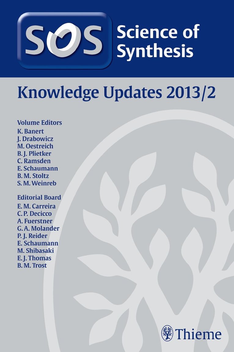 Klaus Banert, Jozef Drabowicz - Science of Synthesis Knowledge Updates 2013 Vol. 2, Inbunden. Tillgänglighet: Tillfälligt slut