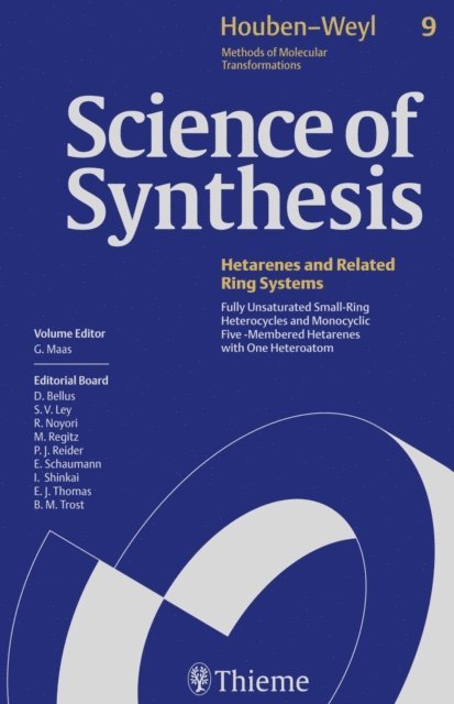 Gehard Maas - Science of Synthesis: Houben-Weyl Methods of Molecular Transformations  Vol. 9, E-bok
