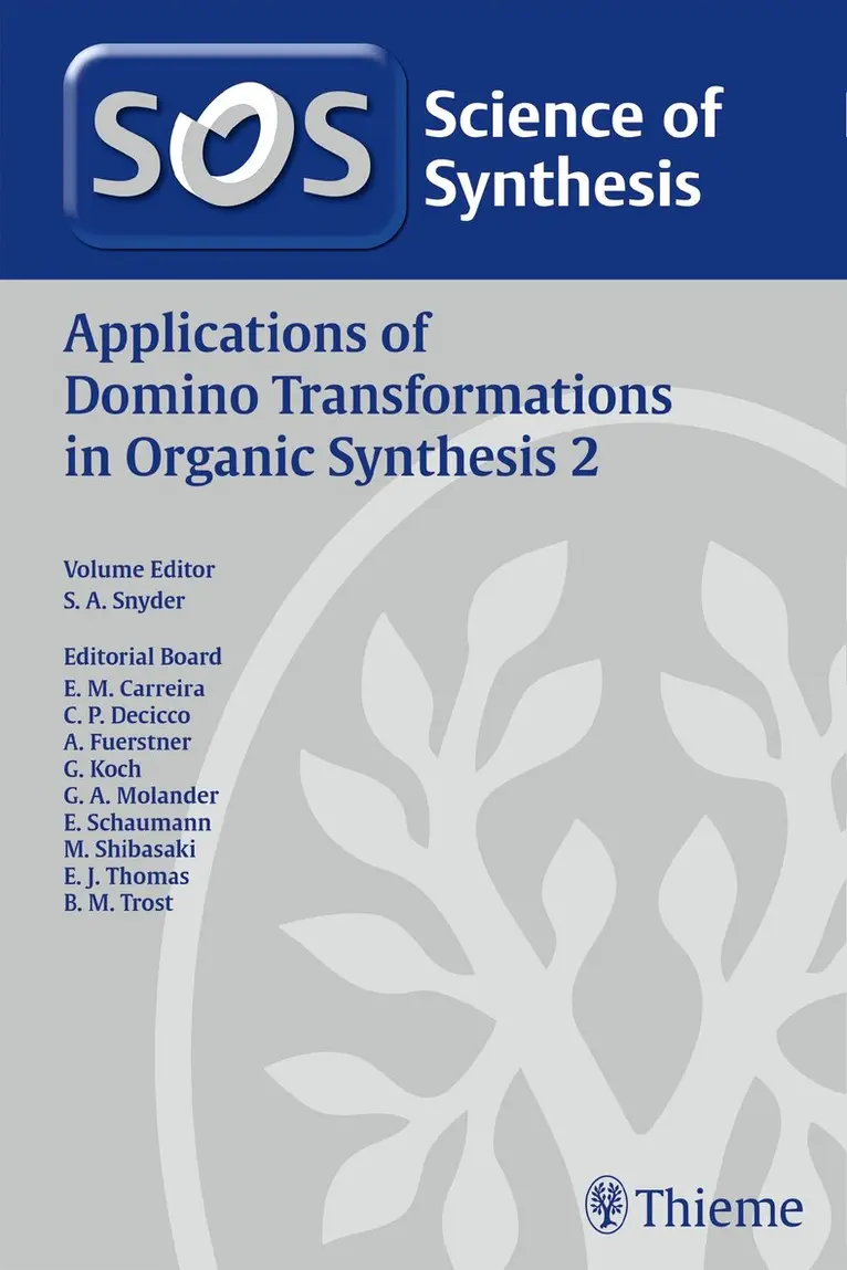 Scott A. Snyder - Applications of Domino Transformations in Organic Synthesis, Volume 2, Inbunden. Tillgänglighet: Tillfälligt slut